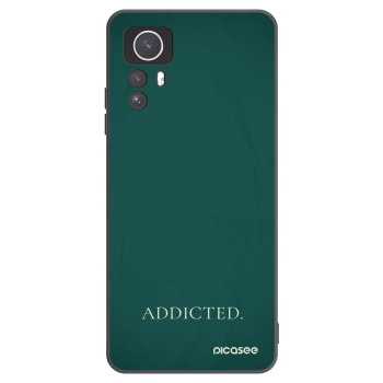 Picasee fekete szilikon tok az alábbi mobiltelefonokra Xiaomi Redmi Note 12S - Addicted