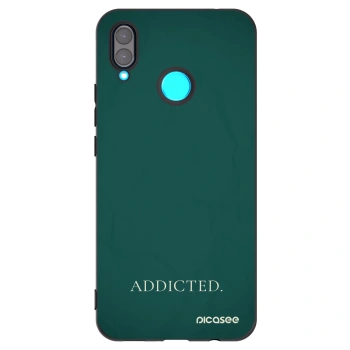 Picasee fekete szilikon tok az alábbi mobiltelefonokra Huawei Nova 3 - Addicted