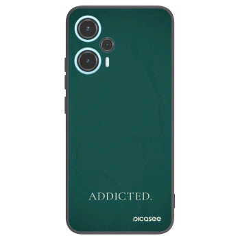 Picasee fekete szilikon tok az alábbi mobiltelefonokra Xiaomi Poco F5 - Addicted