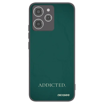 Picasee fekete szilikon tok az alábbi mobiltelefonokra Xiaomi Redmi 12 4G - Addicted
