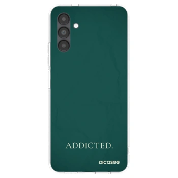 Picasee átlátszó szilikon tok az alábbi mobiltelefonokra Samsung Galaxy A04s A047F - Addicted