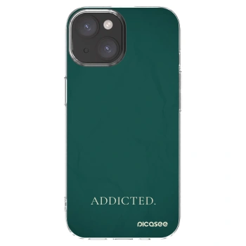 Picasee átlátszó szilikon tok az alábbi mobiltelefonokra Apple iPhone 15 - Addicted