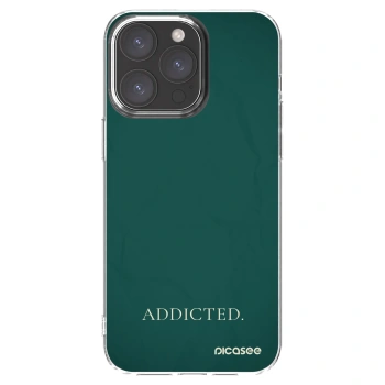 Picasee átlátszó szilikon tok az alábbi mobiltelefonokra Apple iPhone 15 Pro Max - Addicted