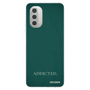 Picasee átlátszó szilikon tok az alábbi mobiltelefonokra Motorola Moto G51 - Addicted