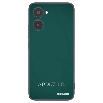 Picasee fekete szilikon tok az alábbi mobiltelefonokra Realme 10 4G - Addicted