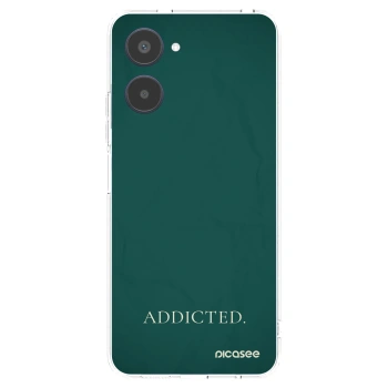 Picasee átlátszó szilikon tok az alábbi mobiltelefonokra Realme 10 4G - Addicted