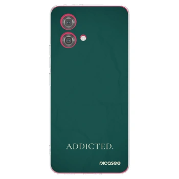 Picasee átlátszó szilikon tok az alábbi mobiltelefonokra Motorola Moto G84 5G - Addicted