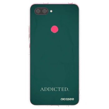 Picasee átlátszó szilikon tok az alábbi mobiltelefonokra Xiaomi Mi 8 Lite - Addicted