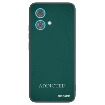 Picasee fekete szilikon tok az alábbi mobiltelefonokra Motorola Edge 40 Neo - Addicted