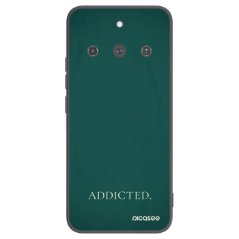 Picasee fekete szilikon tok az alábbi mobiltelefonokra Realme 11 Pro+ - Addicted