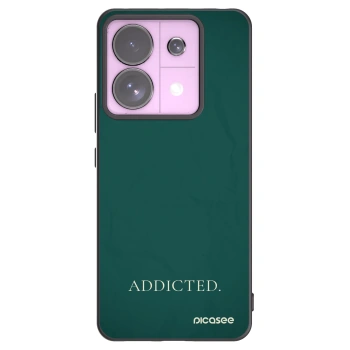 Picasee fekete szilikon tok az alábbi mobiltelefonokra Xiaomi Redmi Note 13 Pro 5G - Addicted