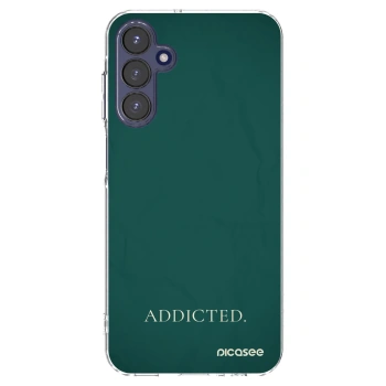 Picasee átlátszó szilikon tok az alábbi mobiltelefonokra Samsung Galaxy A15 A155F 4G - Addicted