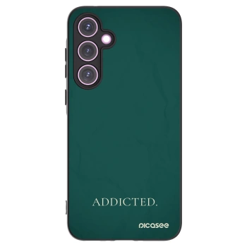 Picasee fekete szilikon tok az alábbi mobiltelefonokra Samsung Galaxy A35 5G A356B - Addicted