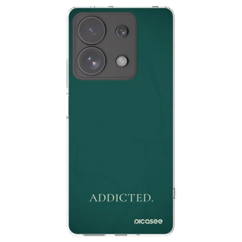 Picasee átlátszó szilikon tok az alábbi mobiltelefonokra Xiaomi Redmi Note 13 Pro 4G - Addicted