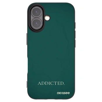 Picasee fekete szilikon tok az alábbi mobiltelefonokra Apple iPhone 16 - Addicted