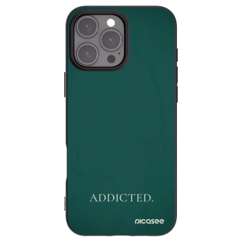 Picasee fekete szilikon tok az alábbi mobiltelefonokra Apple iPhone 16 Pro Max - Addicted