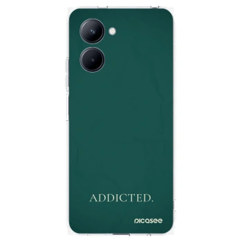 Picasee átlátszó szilikon tok az alábbi mobiltelefonokra Realme C33 (2023) - Addicted