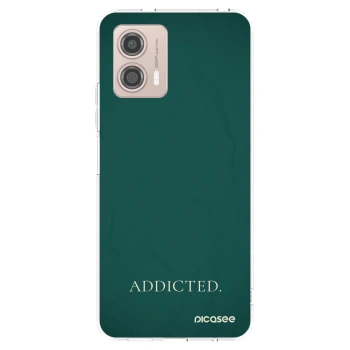 Picasee átlátszó szilikon tok az alábbi mobiltelefonokra Motorola Moto G53 5G - Addicted