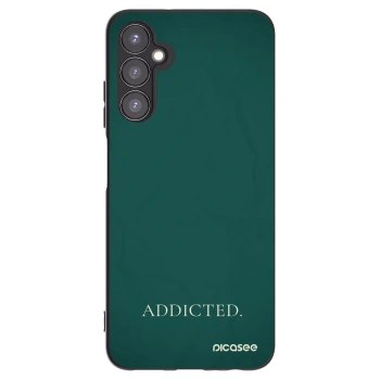 Picasee fekete szilikon tok az alábbi mobiltelefonokra Samsung Galaxy A05s A057G - Addicted