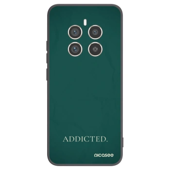 Picasee fekete szilikon tok az alábbi mobiltelefonokra Realme 12 Pro 5G - Addicted