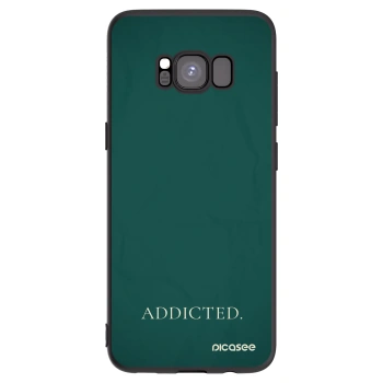 Picasee fekete szilikon tok az alábbi mobiltelefonokra Samsung Galaxy S8 G950F - Addicted
