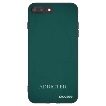 Picasee fekete szilikon tok az alábbi mobiltelefonokra Apple iPhone 7 Plus - Addicted