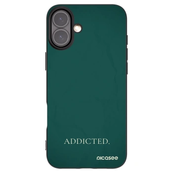 Picasee fekete szilikon tok az alábbi mobiltelefonokra Apple iPhone 16 Plus - Addicted