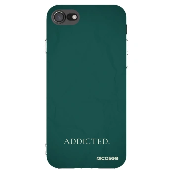 Picasee átlátszó szilikon tok az alábbi mobiltelefonokra Apple iPhone 7 - Addicted
