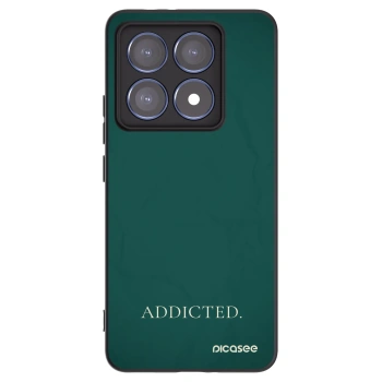Picasee fekete szilikon tok az alábbi mobiltelefonokra Xiaomi 14T Pro - Addicted