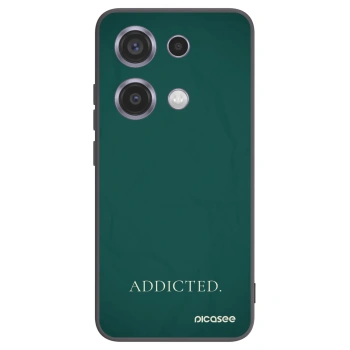 Picasee fekete szilikon tok az alábbi mobiltelefonokra Xiaomi Redmi Note 14S - Addicted