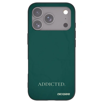 Picasee fekete szilikon tok az alábbi mobiltelefonokra Apple iPhone 17 Pro - Addicted