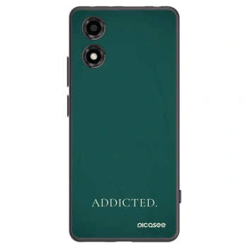 Picasee fekete szilikon tok az alábbi mobiltelefonokra Motorola Moto E14 - Addicted