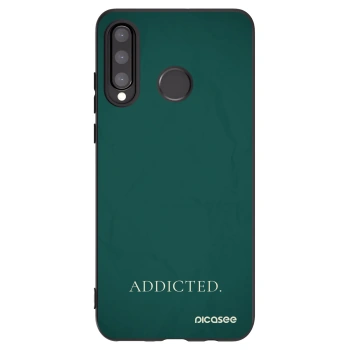Picasee fekete szilikon tok az alábbi mobiltelefonokra Huawei P30 Lite - Addicted