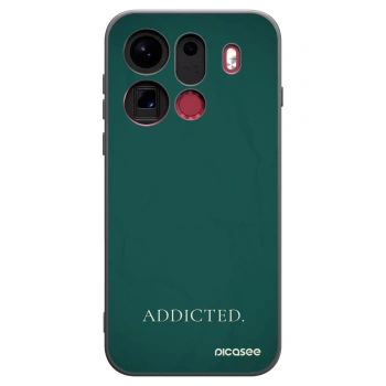 Picasee fekete szilikon tok az alábbi mobiltelefonokra OPPO Find X9 Pro - Addicted