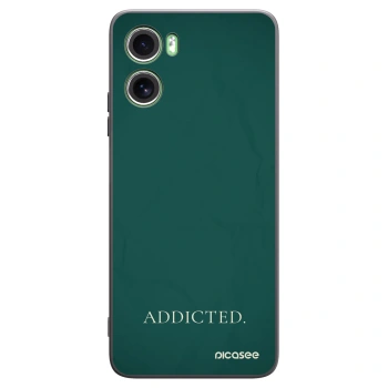 Picasee fekete szilikon tok az alábbi mobiltelefonokra Motorola Moto G06 - Addicted