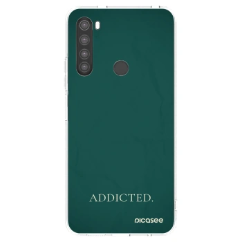 Picasee átlátszó szilikon tok az alábbi mobiltelefonokra Xiaomi Redmi Note 8 - Addicted