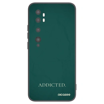 Picasee fekete szilikon tok az alábbi mobiltelefonokra Xiaomi Mi Note 10 (Pro) - Addicted
