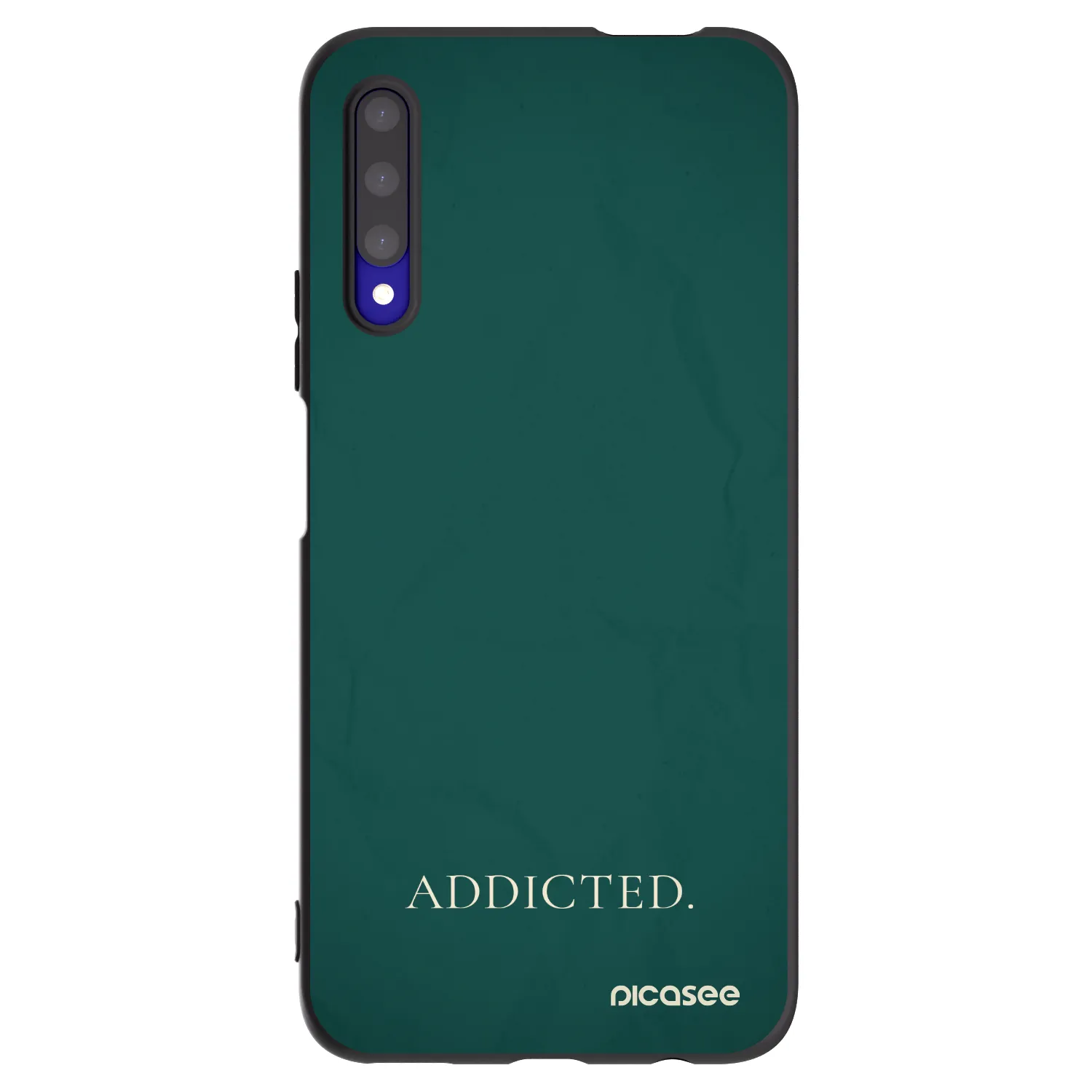 Picasee fekete szilikon tok az alábbi mobiltelefonokra Honor 9X Pro - Addicted