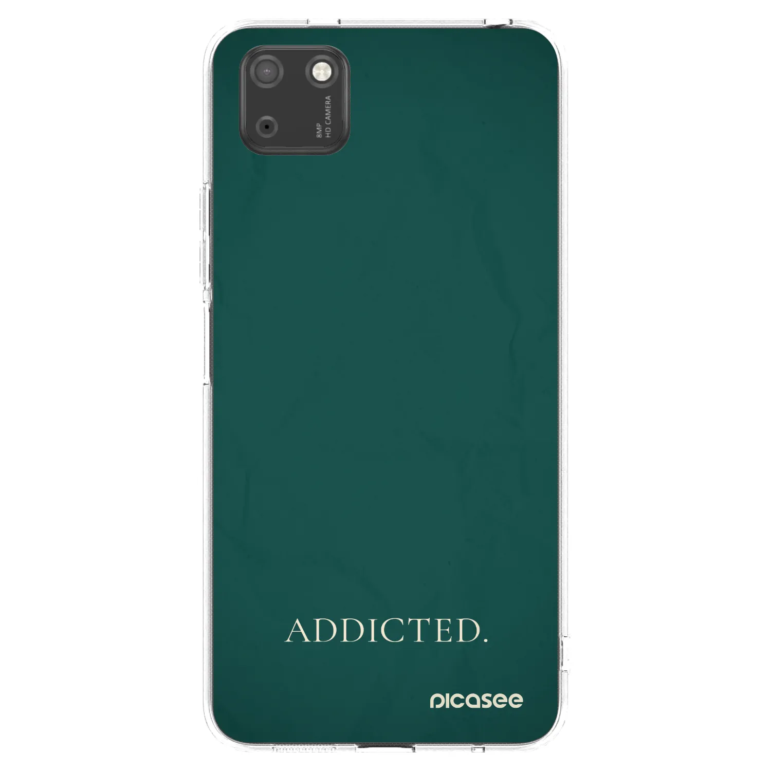 Picasee átlátszó szilikon tok az alábbi mobiltelefonokra Huawei Y5P - Addicted