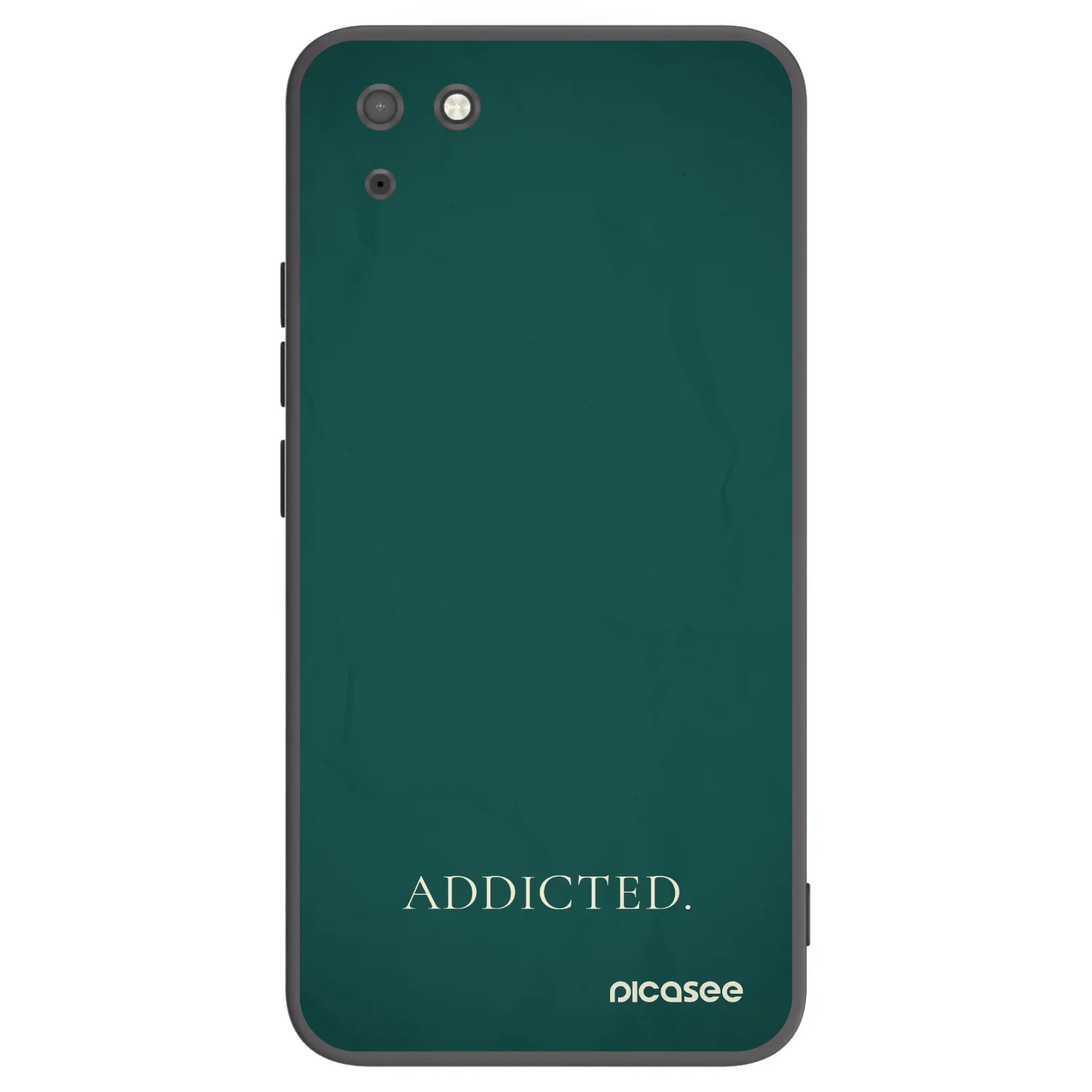 Picasee fekete szilikon tok az alábbi mobiltelefonokra Huawei Y5P - Addicted