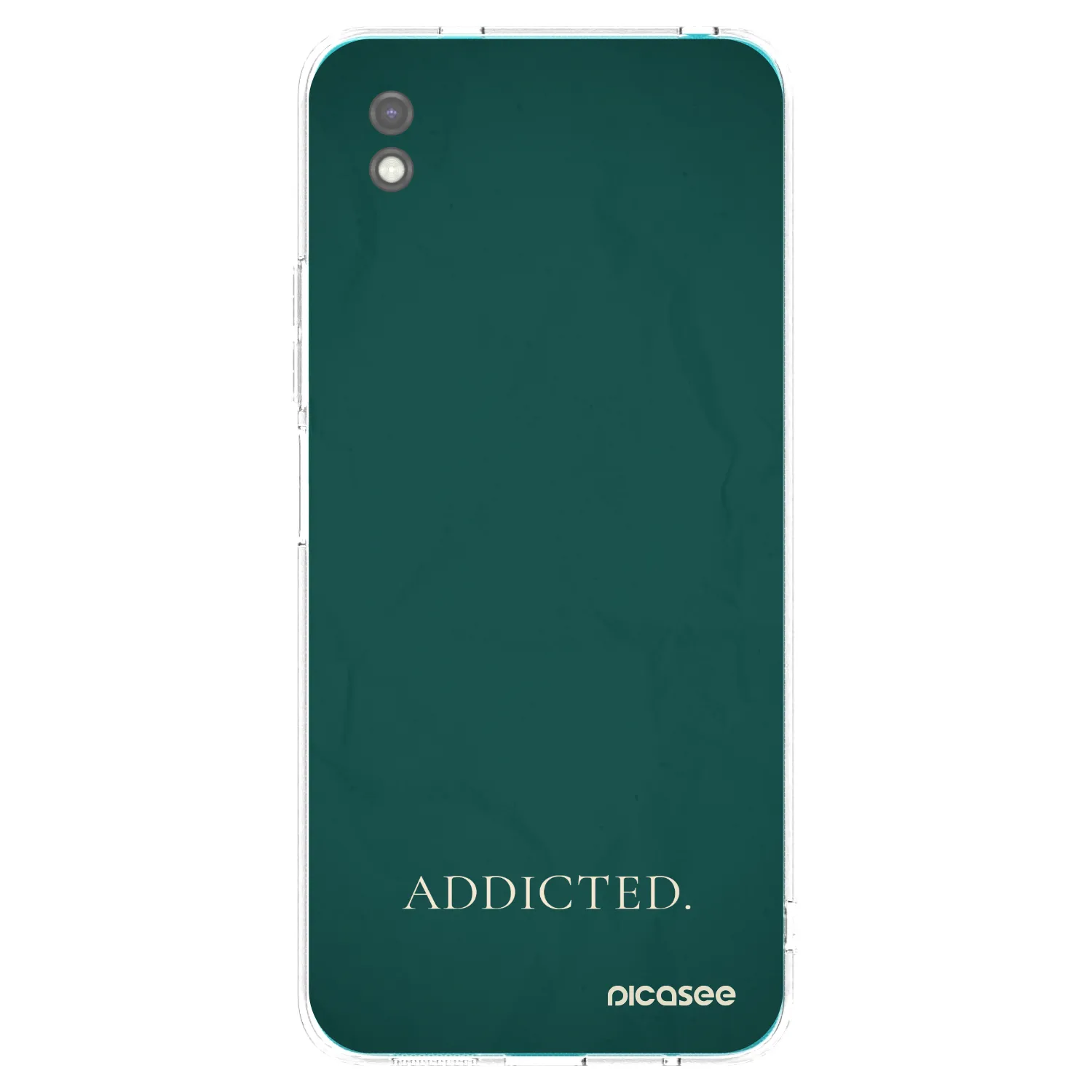 Picasee fekete szilikon tok az alábbi mobiltelefonokra Xiaomi Redmi 9A - Addicted