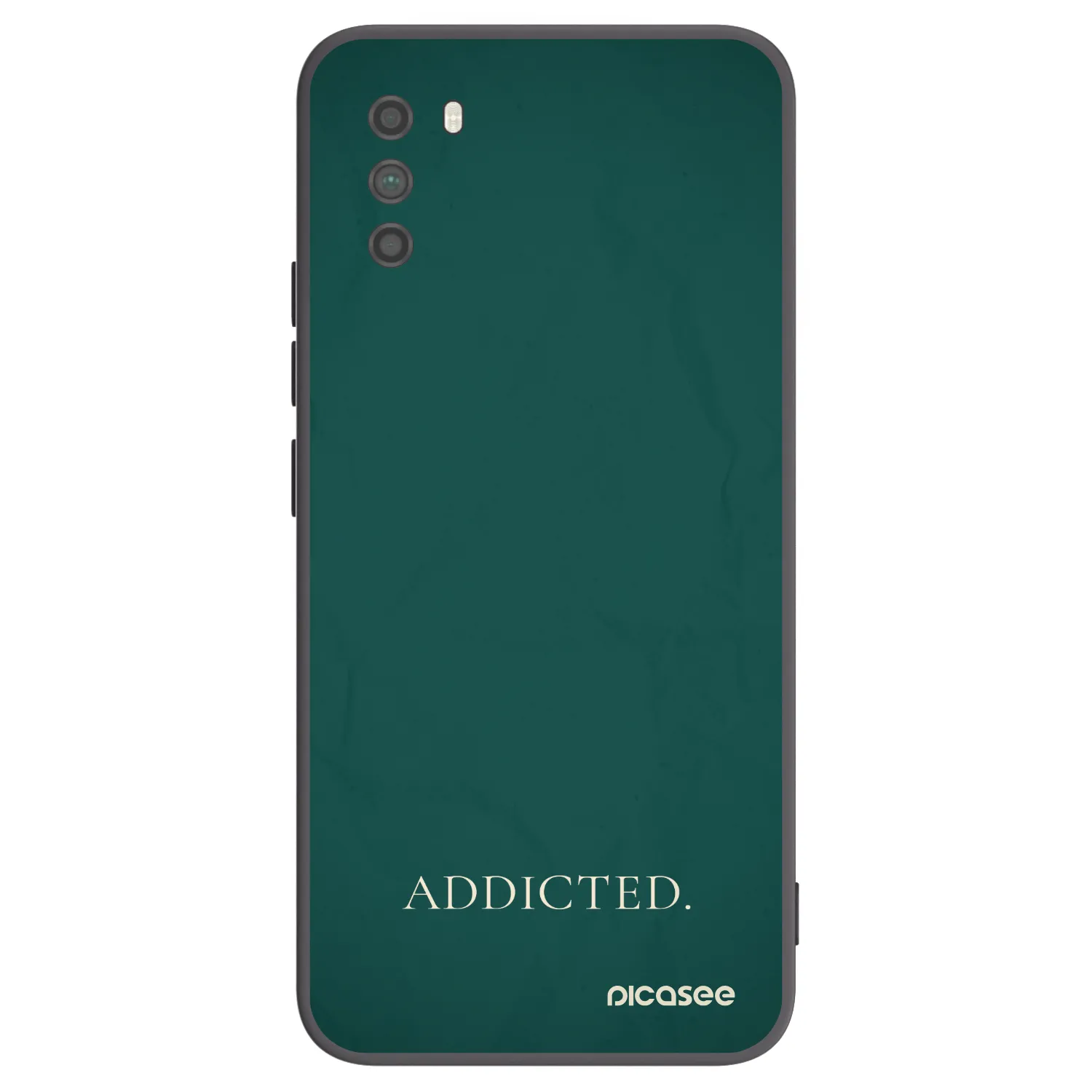 Picasee fekete szilikon tok az alábbi mobiltelefonokra Xiaomi Poco M3 - Addicted
