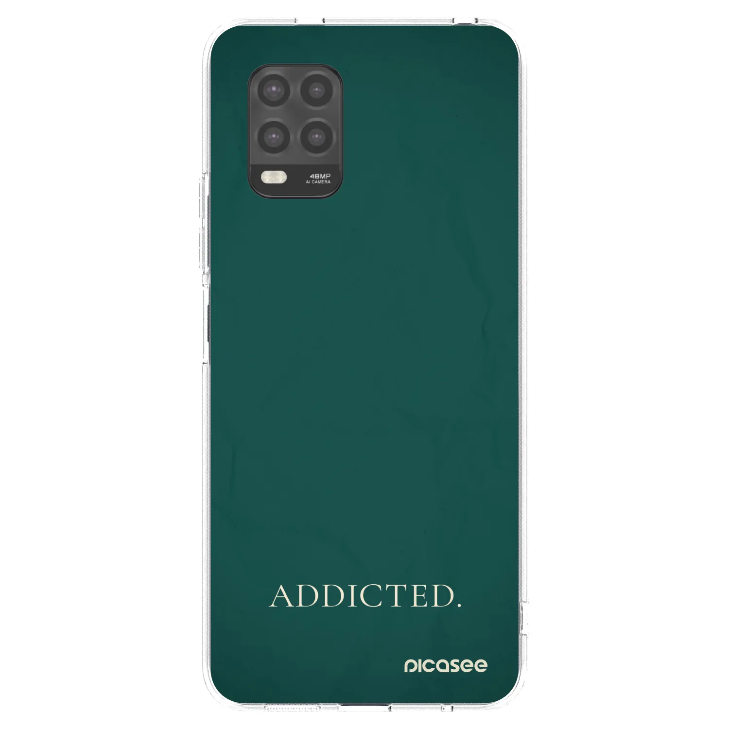 Picasee átlátszó szilikon tok az alábbi mobiltelefonokra Xiaomi Mi 10 Lite - Addicted