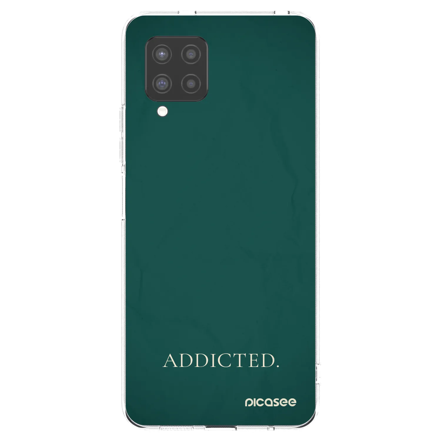 Picasee átlátszó szilikon tok az alábbi mobiltelefonokra Samsung Galaxy A42 A426B - Addicted
