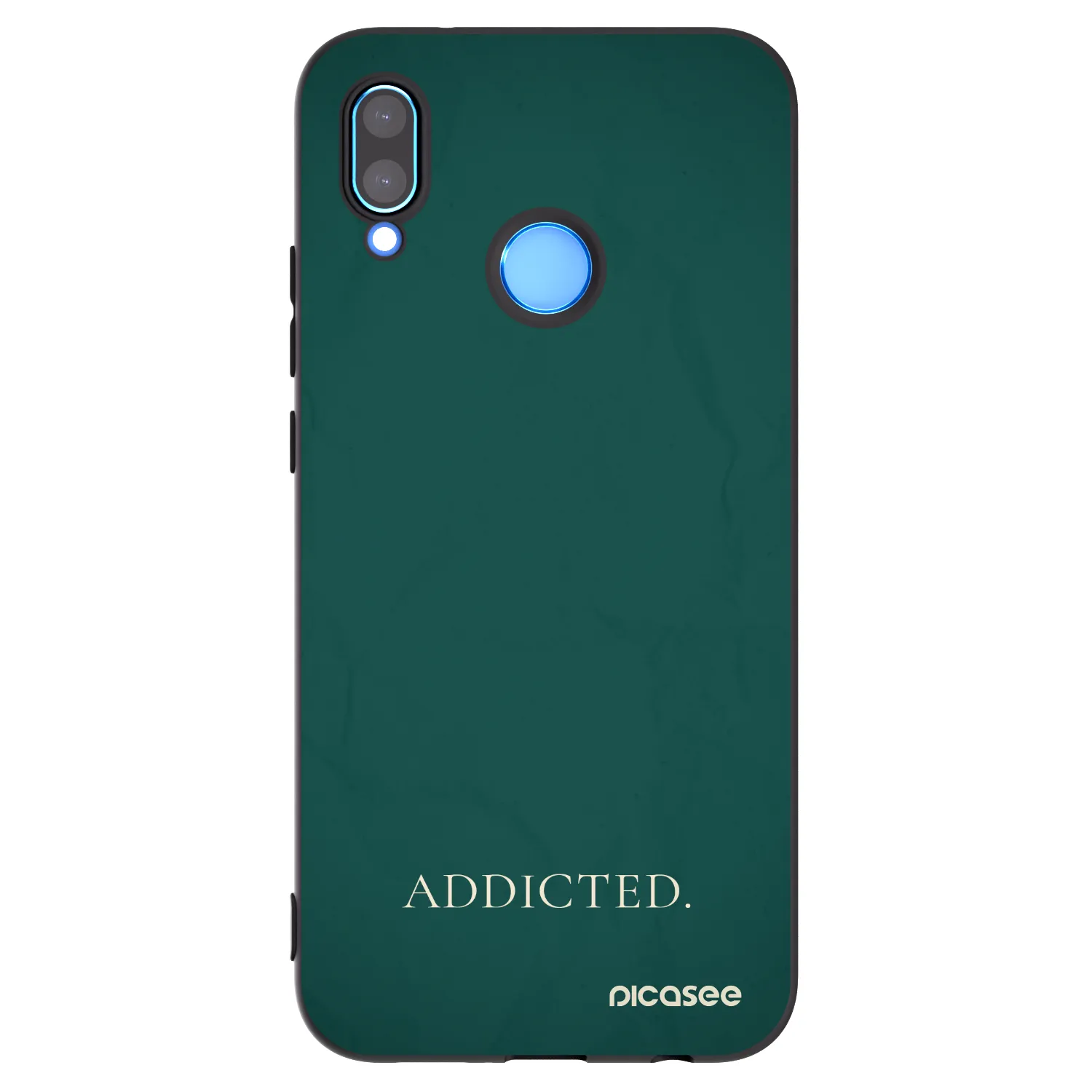 Picasee fekete szilikon tok az alábbi mobiltelefonokra Huawei P20 Lite - Addicted