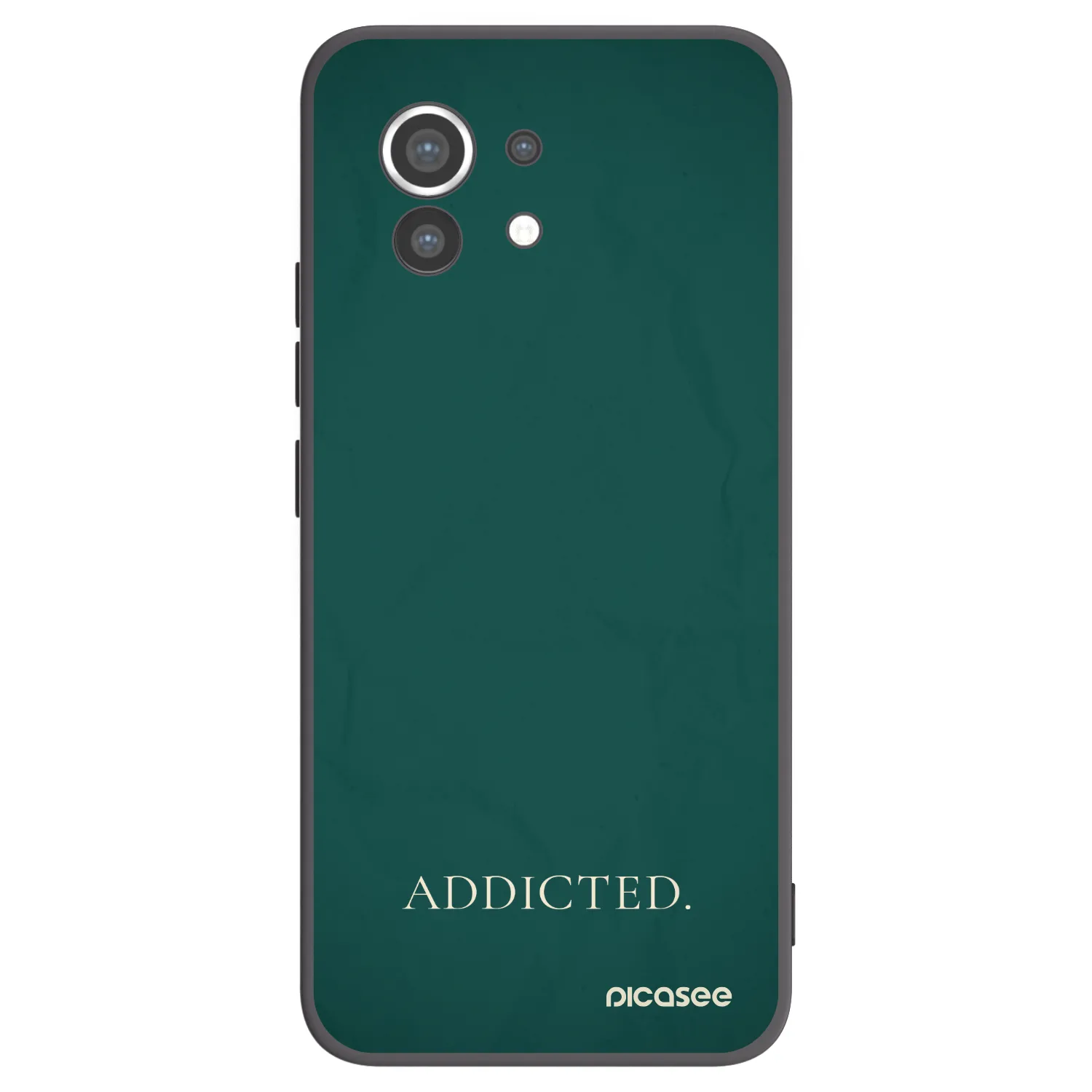 Picasee fekete szilikon tok az alábbi mobiltelefonokra Xiaomi Mi 11 - Addicted