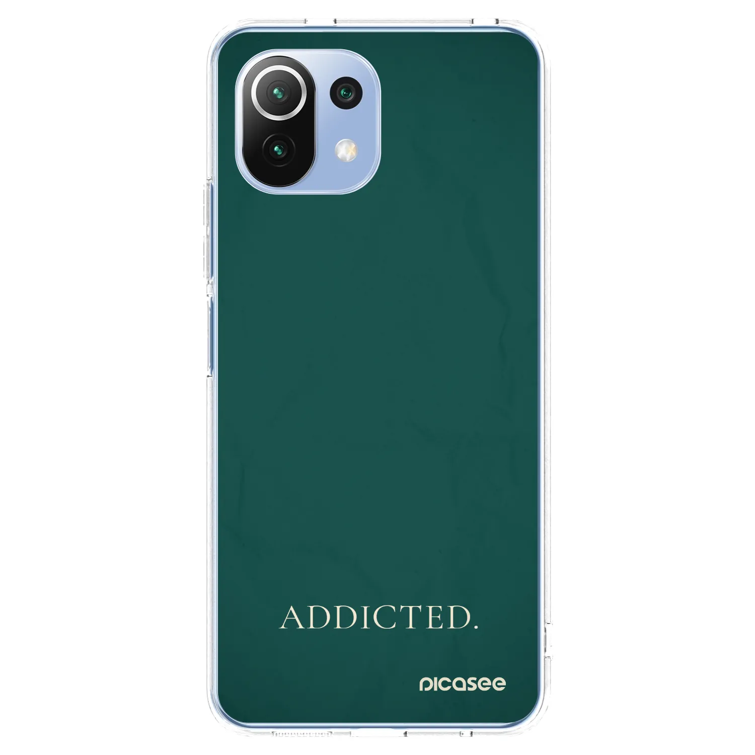 Picasee átlátszó szilikon tok az alábbi mobiltelefonokra Xiaomi Mi 11 Lite - Addicted