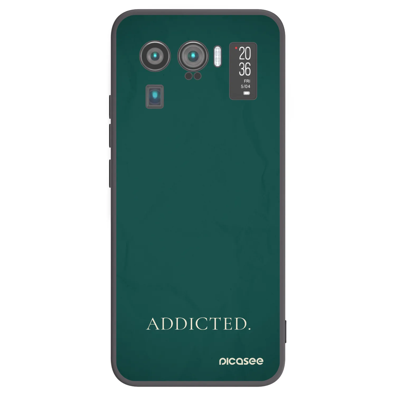 Picasee fekete szilikon tok az alábbi mobiltelefonokra Xiaomi Mi 11 Ultra - Addicted
