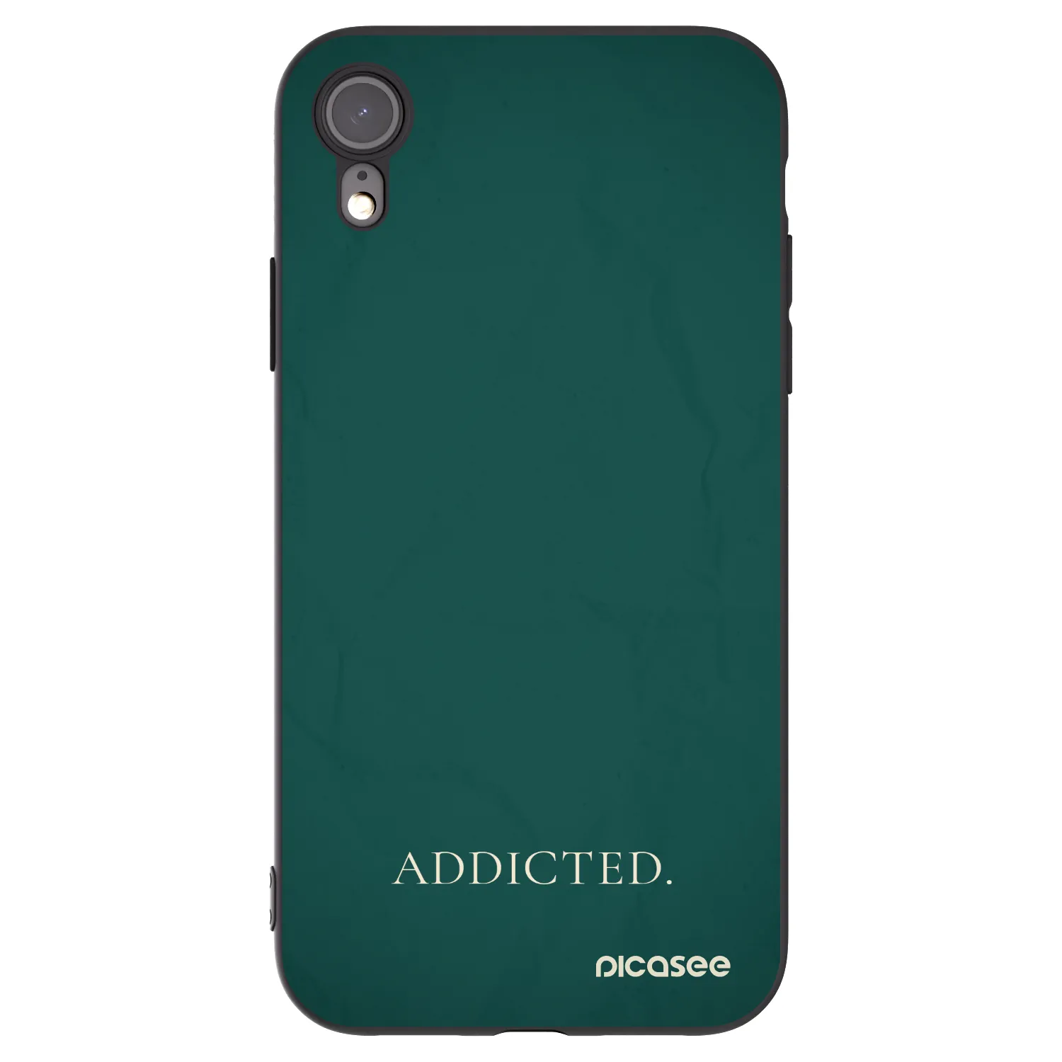 Picasee fekete szilikon tok az alábbi mobiltelefonokra Apple iPhone 6 Plus/6S Plus - Addicted