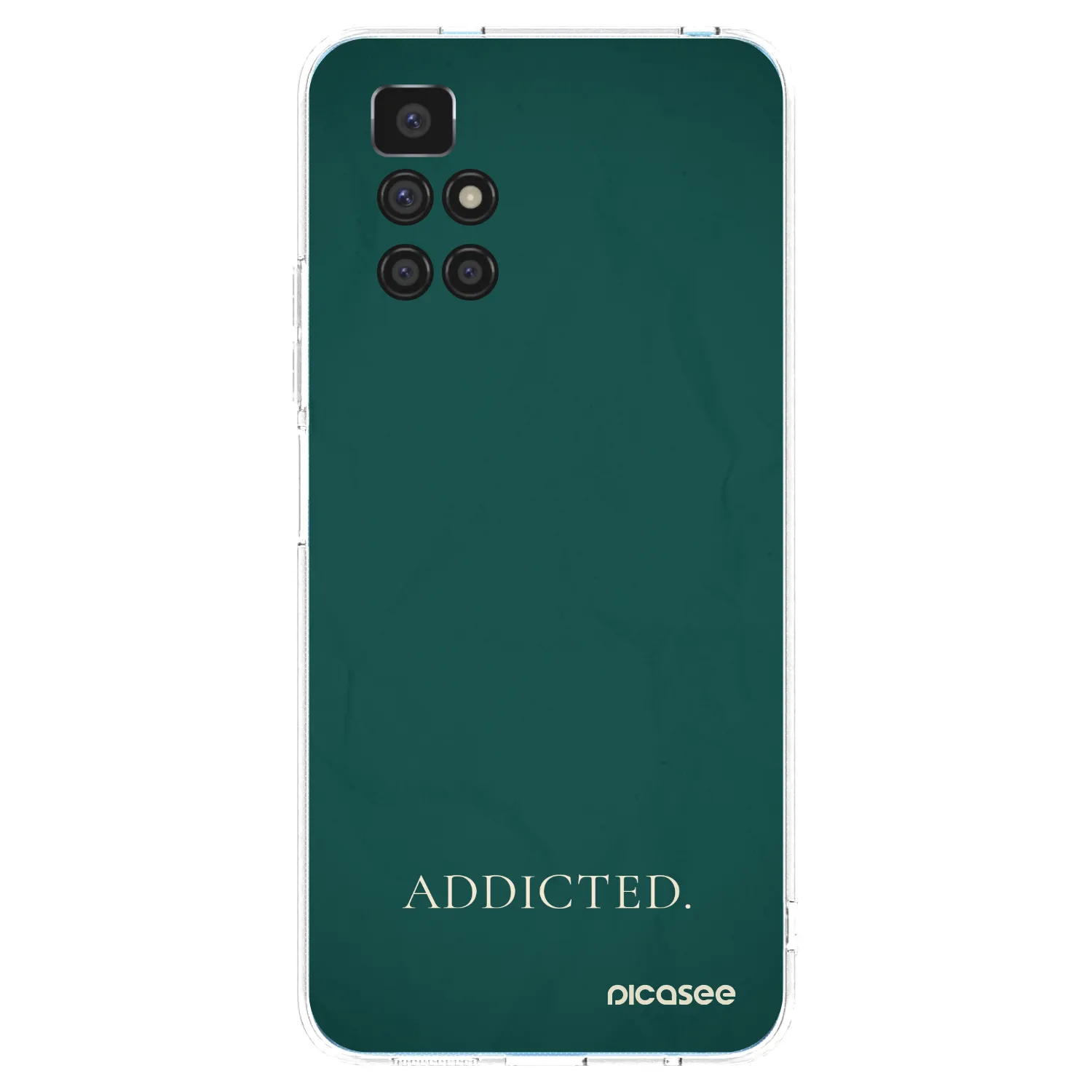 Picasee átlátszó szilikon tok az alábbi mobiltelefonokra Xiaomi Redmi 10 - Addicted